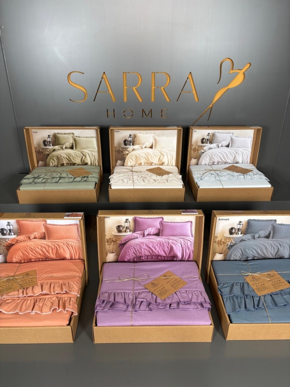 SARRA HOME ÇİFT KİŞİLİK LAUREN NEVRESİM TAKIMI