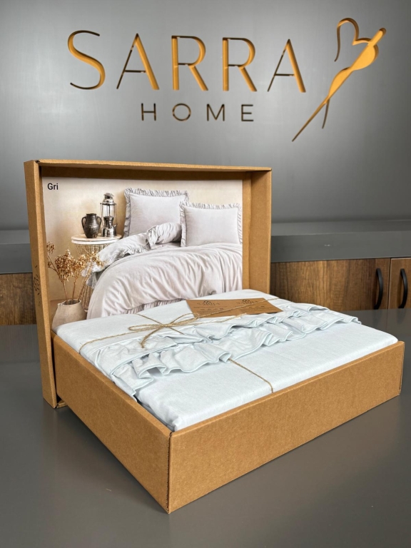 SARRA HOME ÇİFT KİŞİLİK LAUREN NEVRESİM TAKIMI