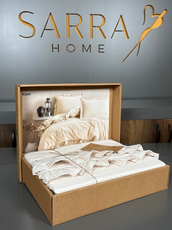 SARRA HOME ÇİFT KİŞİLİK LAUREN NEVRESİM TAKIMI