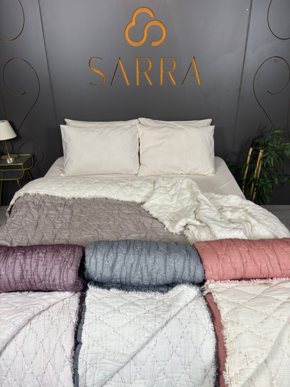 SARRA HOME ÇİFT KİŞİLİK MÜSLİN ANNE YORGAN