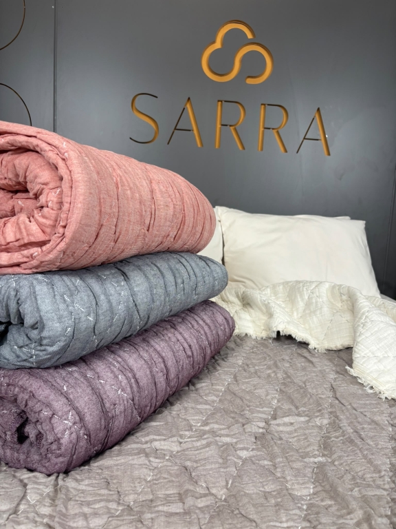 SARRA HOME TEK KİŞİLİK MÜSLİN ANNE YORGAN