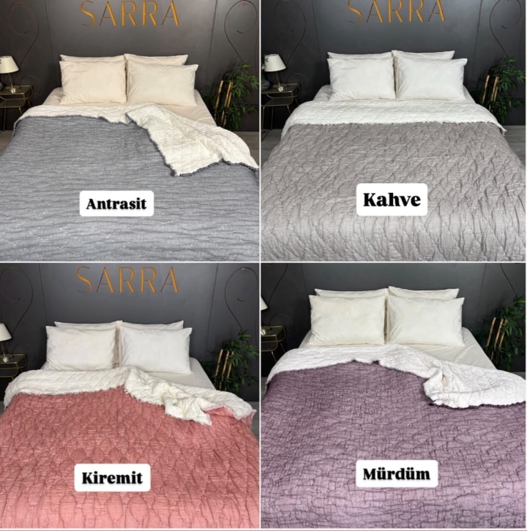 SARRA HOME ÇİFT KİŞİLİK MÜSLİN ANNE YORGAN