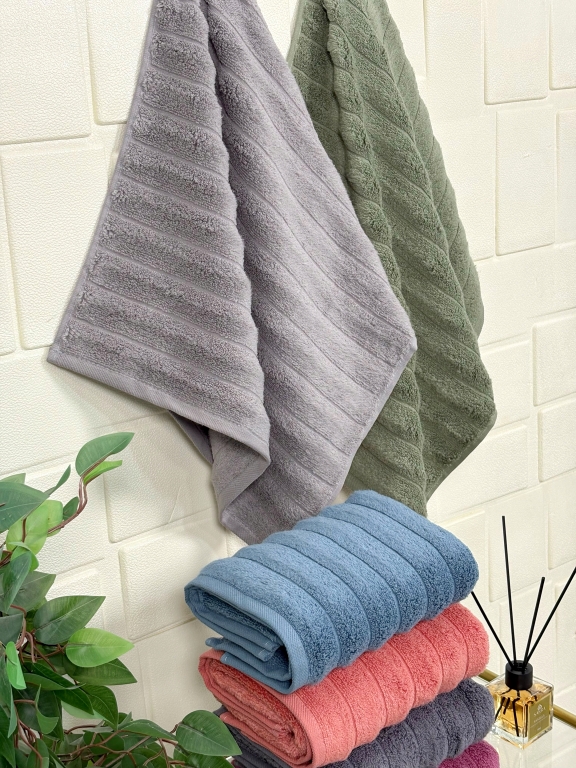 SARRA HOME 50x90 MICROCOTTON 6'LI RENKLİ HAVLU
