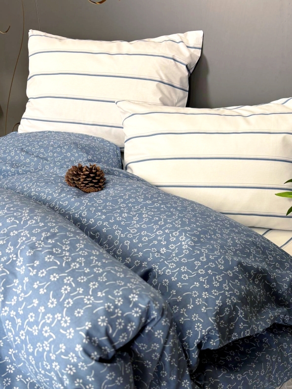 SARRA HOME ÇİFT KİŞİLİK POPLİN NEVRESİM TAKIMI - PAPATYA