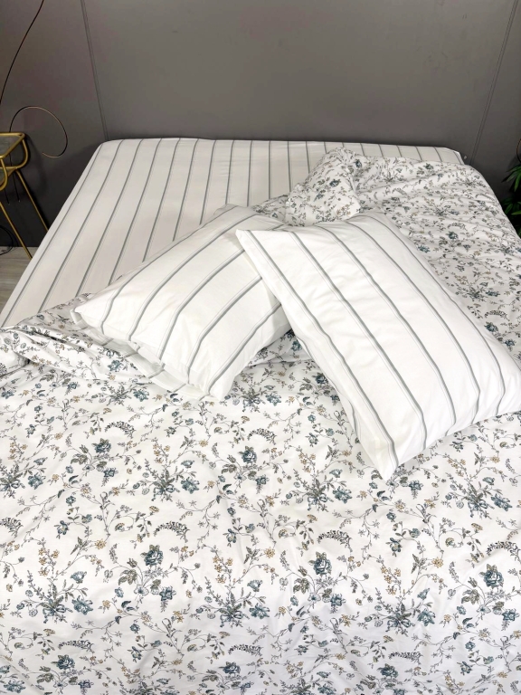 SARRA HOME ÇİFT KİŞİLİK POPLİN NEVRESİM TAKIMI - AÇELYA