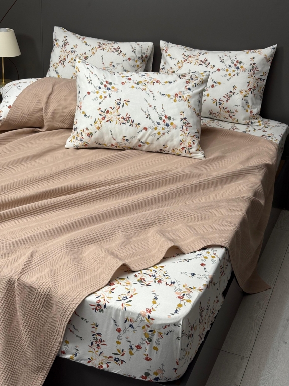 SARRA HOME ÇİFT KİŞİLİK NERGİS PİKE TAKIMI