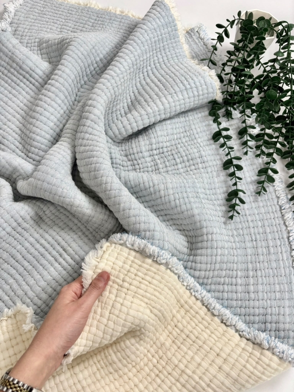 SARRA 110x115 MÜSLİN BEBEK ÖRTÜSÜ