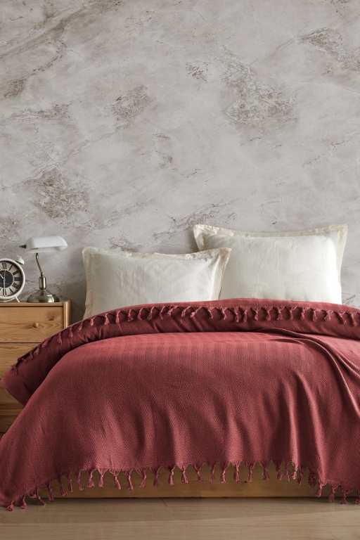 200x230 SARRA ÇİFT KİŞİLİK NATURAL PİKE