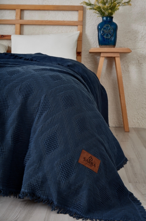 SARRA HOME AURA ÇİFT KİŞİLİK MÜSLİN ÖRTÜ