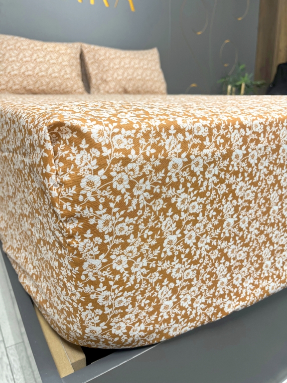 SARRA HOME FLORA TEK KİŞİLİK EKO LASTİKLİ ÇARŞAF SETİ