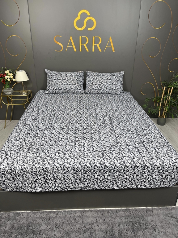 SARRA HOME FLORA TEK KİŞİLİK EKO LASTİKLİ ÇARŞAF SETİ