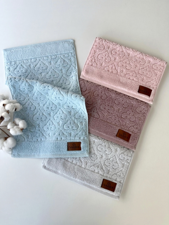 SARRA 4’LÜ 30x50 MİCROCOTTON HAVLU - KARDELEN