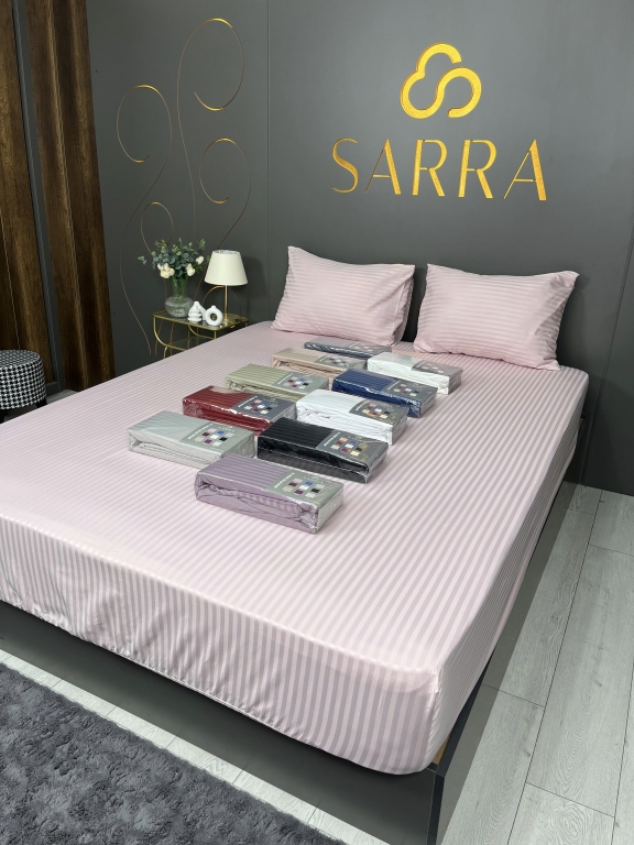 SARRA HOME SATEN ÇİFT KİŞİLİK LASTİKLİ ÇARŞAF TK
