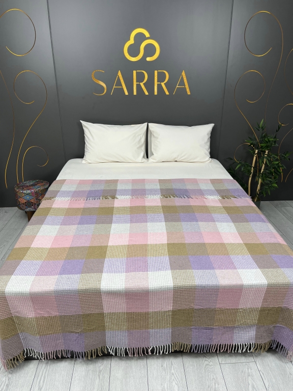 SARRA HOME ÇİFT KİŞİLİK SAÇAKLI BATTANİYE
