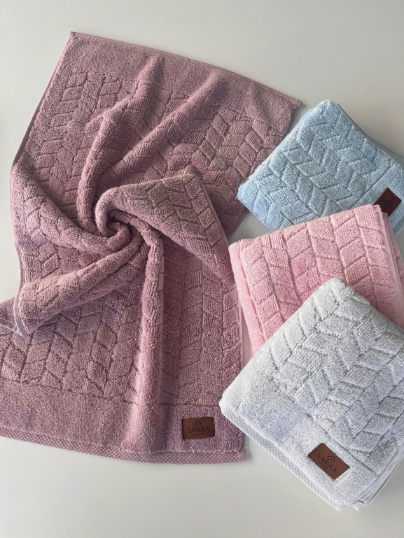 SARRA 4’LÜ 50x90 MİCROCOTTON HAVLU - BAŞAK