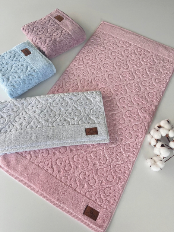 SARRA 4’LÜ 50x90 MİCROCOTTON HAVLU - KARDELEN