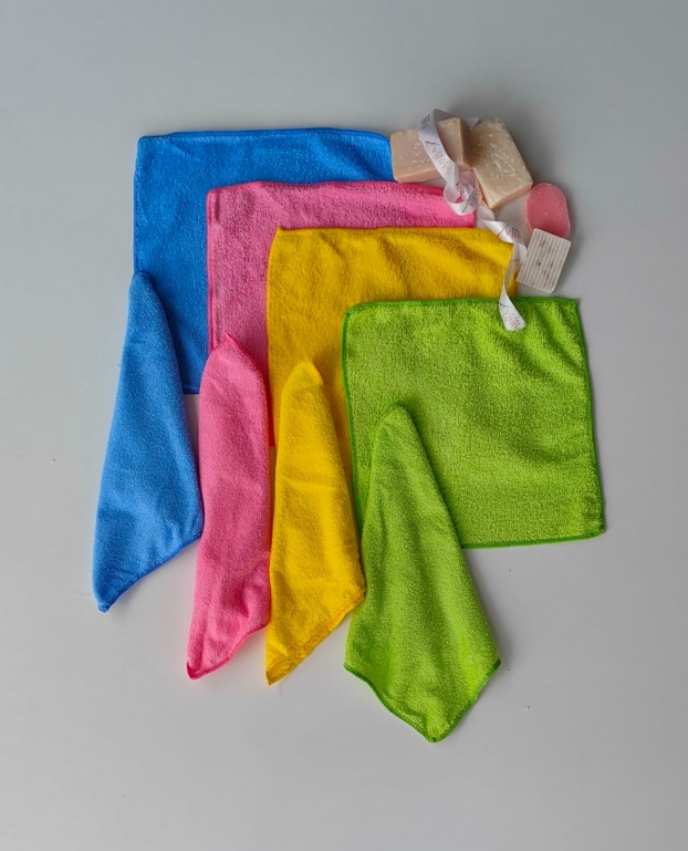 25x28 cm MAGİ E 4 LÜ TEMİZLİK BEZİ