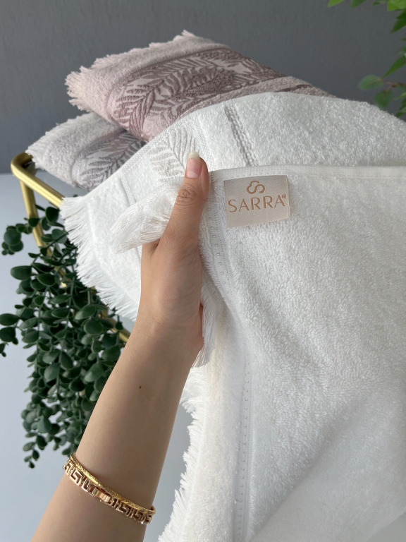50x90 SARRA PALMİYE 3'LÜ HAVLU