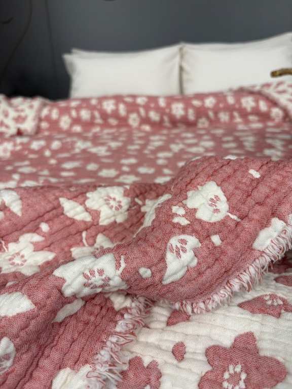 SARRA HOME TEK KİŞİLİK MÜSLİN YATAK ÖRTÜSÜ