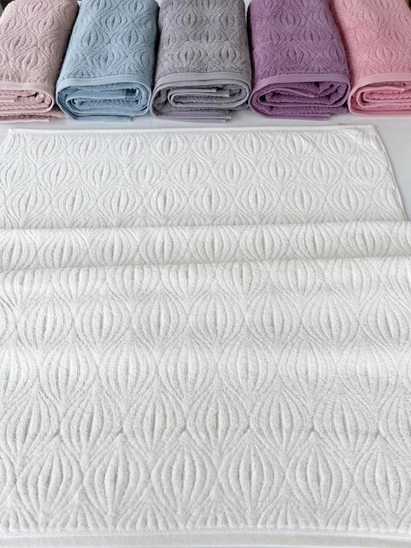 90x150 RENKLİ MİDYE BANYO HAVLUSU
