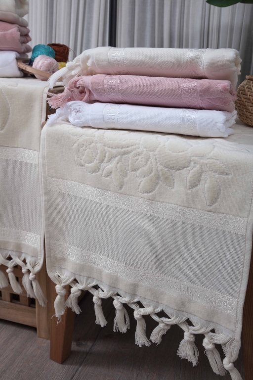 30x50 SARRA BAĞLAMALI ETAMİN HAVLU