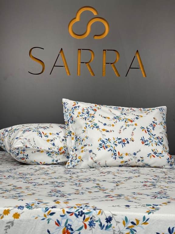 SARRA HOME BAHAR 160x200 EKO LASTİKLİ ÇARŞAF SETİ