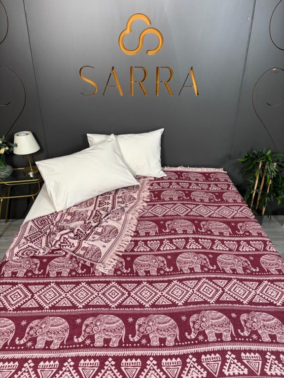SARRA HOME 220x240 ETNİK YATAK ÖRTÜSÜ