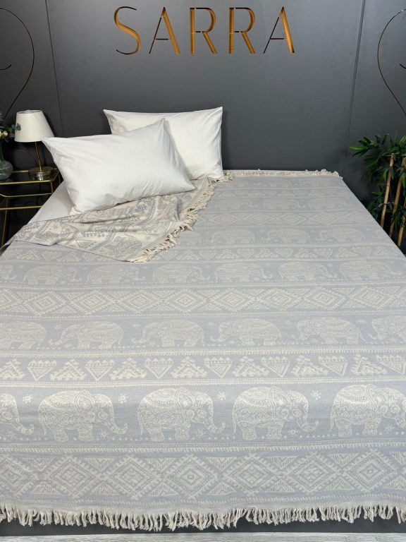 SARRA HOME 220x240 ETNİK YATAK ÖRTÜSÜ