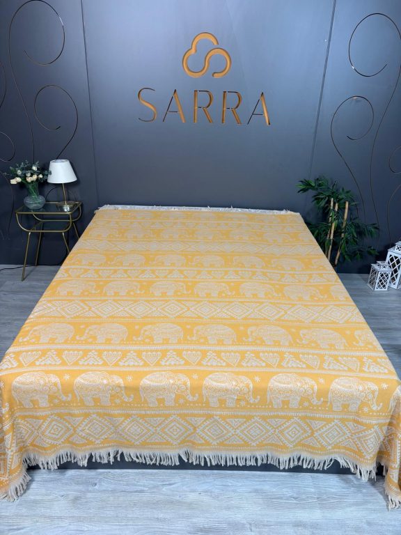 SARRA HOME 220x240 ETNİK YATAK ÖRTÜSÜ
