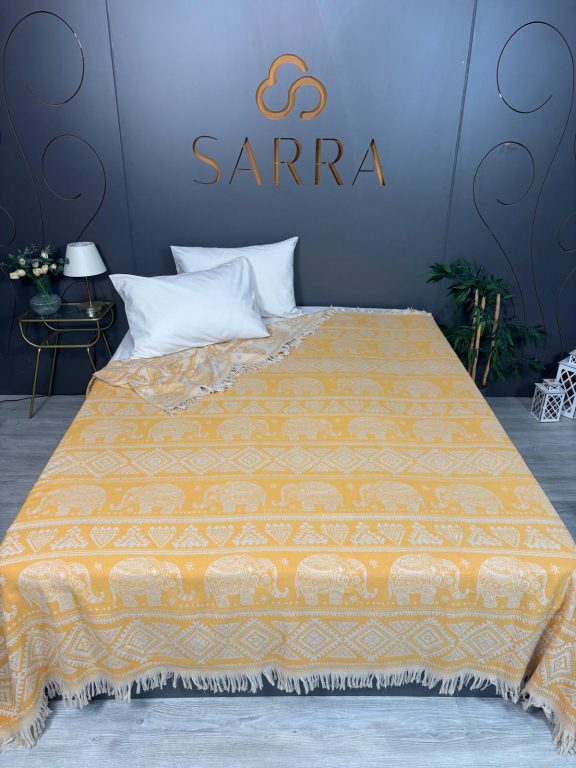 SARRA HOME 220x240 ETNİK YATAK ÖRTÜSÜ