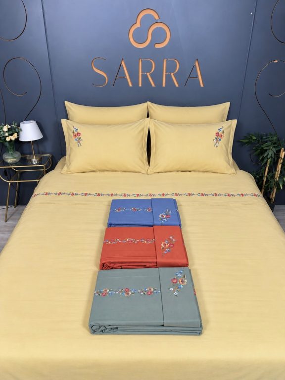 SARRA HOME NAKIŞLI NEVRESİM TAKIMI - BAHAR