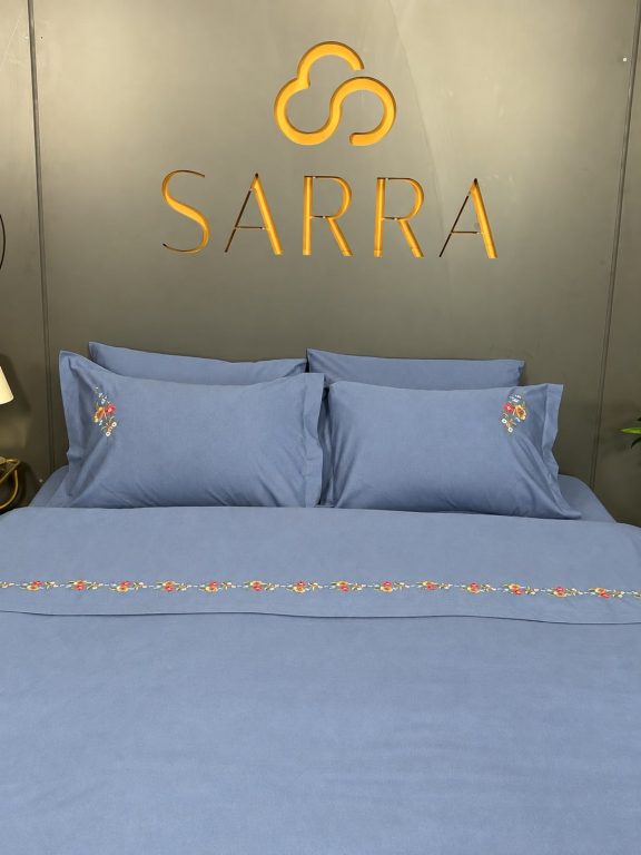 SARRA HOME NAKIŞLI NEVRESİM TAKIMI - BAHAR