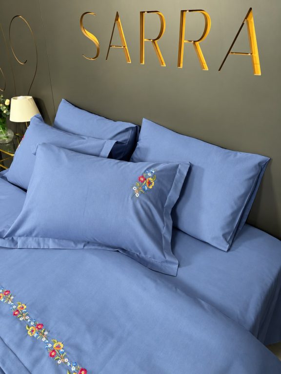 SARRA HOME NAKIŞLI NEVRESİM TAKIMI - BAHAR