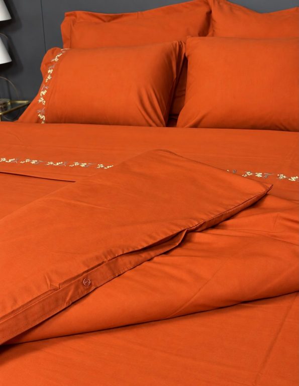 SARRA HOME NAKIŞLI NEVRESİM TAKIMI - MİMOZA