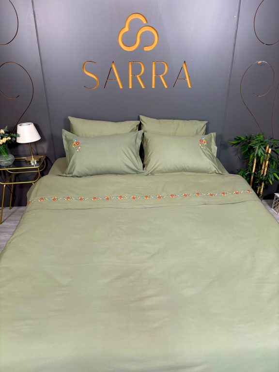 SARRA HOME NAKIŞLI NEVRESİM TAKIMI - BAHAR