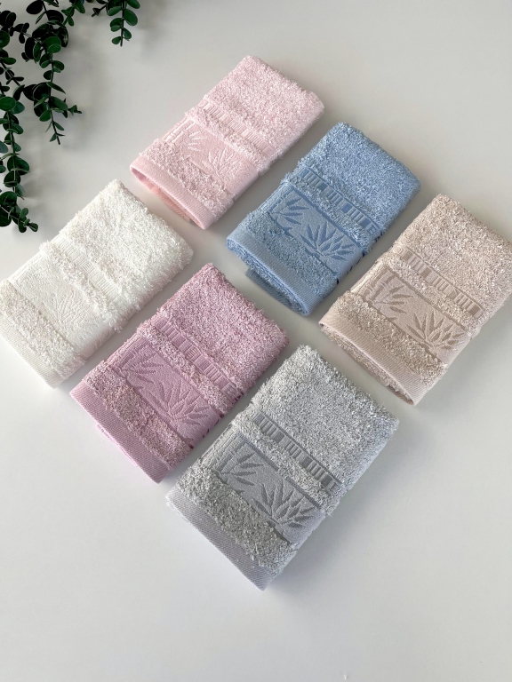 MYSOFT 30X50 6'LI PVC BAMBU HAVLU