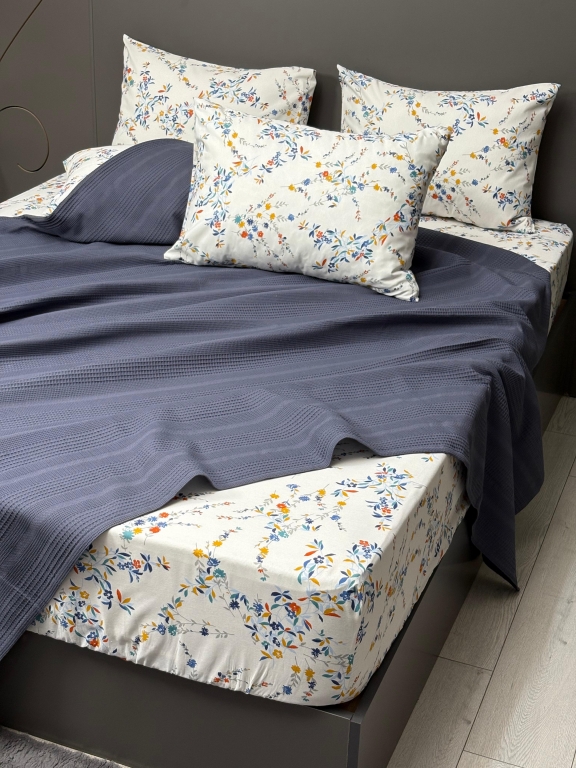 SARRA HOME ÇİFT KİŞİLİK NERGİS PİKE TAKIMI