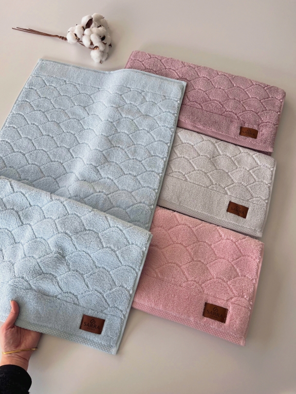 SARRA 4’LÜ 50x90 MİCROCOTTON HAVLU - PETEK