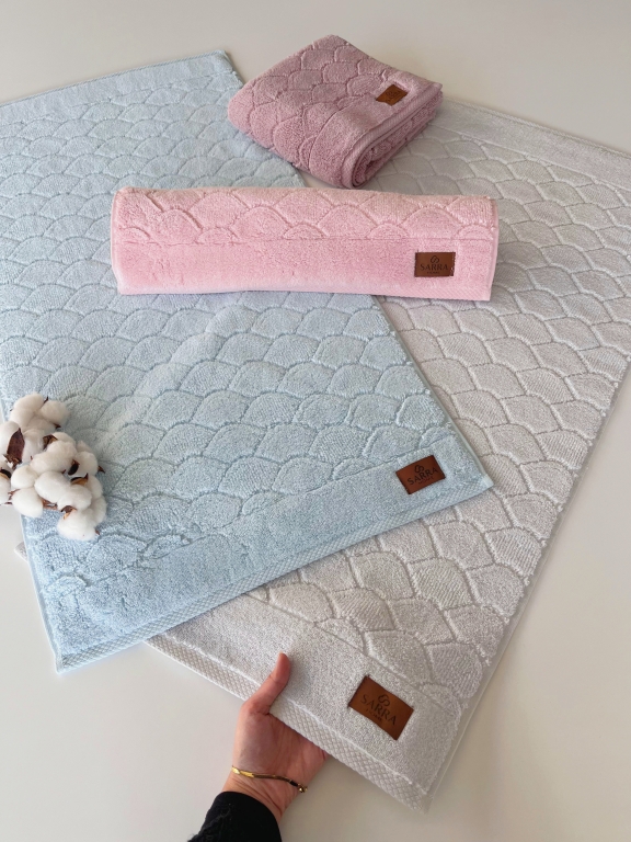 SARRA 4’LÜ 50x90 MİCROCOTTON HAVLU - PETEK