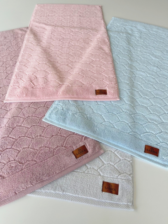 SARRA 4’LÜ 50x90 MİCROCOTTON HAVLU - PETEK