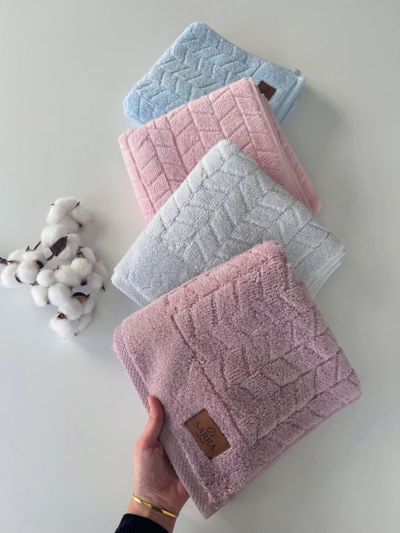 SARRA 4’LÜ 50x90 MİCROCOTTON HAVLU - BAŞAK