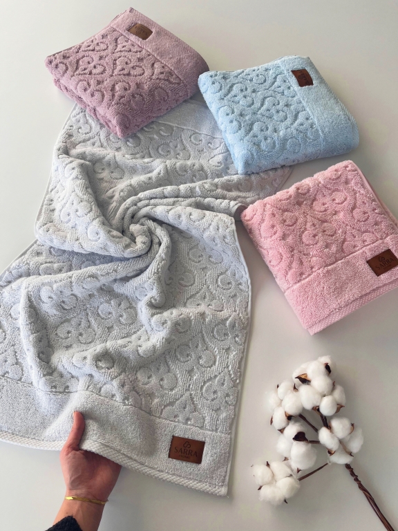 SARRA 4’LÜ 50x90 MİCROCOTTON HAVLU - KARDELEN