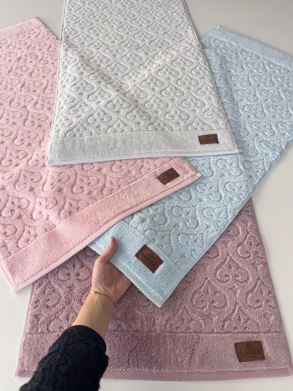 SARRA 4’LÜ 50x90 MİCROCOTTON HAVLU - KARDELEN
