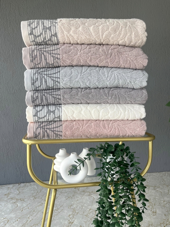 90X150 SARRA SARE DİKİŞLİ DAMLA BANYO HAVLUSU