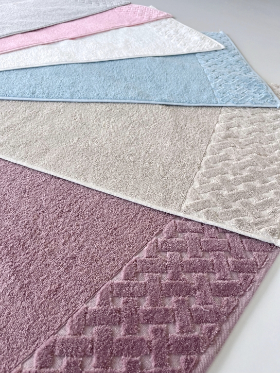 50X90 MYSOFT 6'LI RENKLİ HAVLU - HASIR