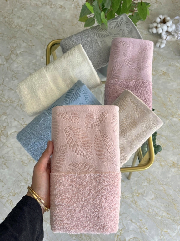 50x90 MYSOFT LAMİNA 6'LI HAVLU