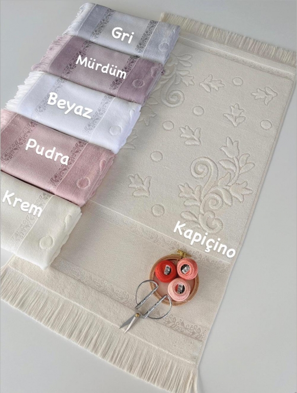 50x90 MYSOFT ETAMİN SAÇAKLI HAVLU