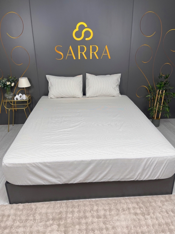 SARRA NATUREL ÇİFT KİŞİLİK ÇARŞAF TAKIMI