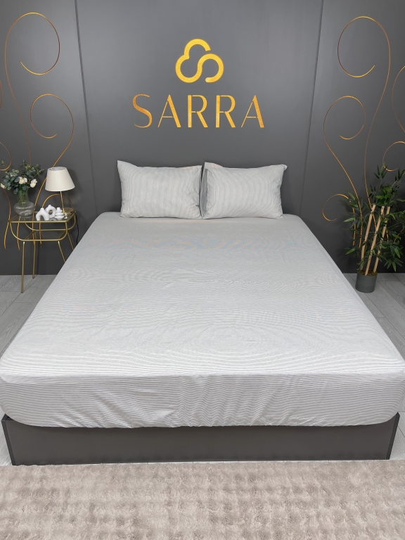SARRA NATUREL ÇİFT KİŞİLİK ÇARŞAF TAKIMI