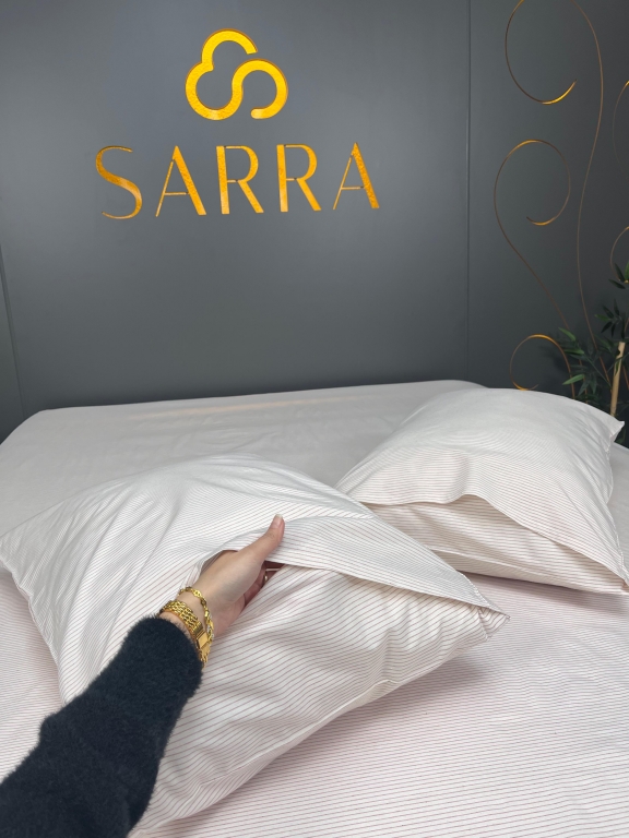 SARRA NATUREL ÇİFT KİŞİLİK ÇARŞAF TAKIMI